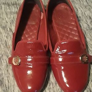 Red Tory Burch women Loafers